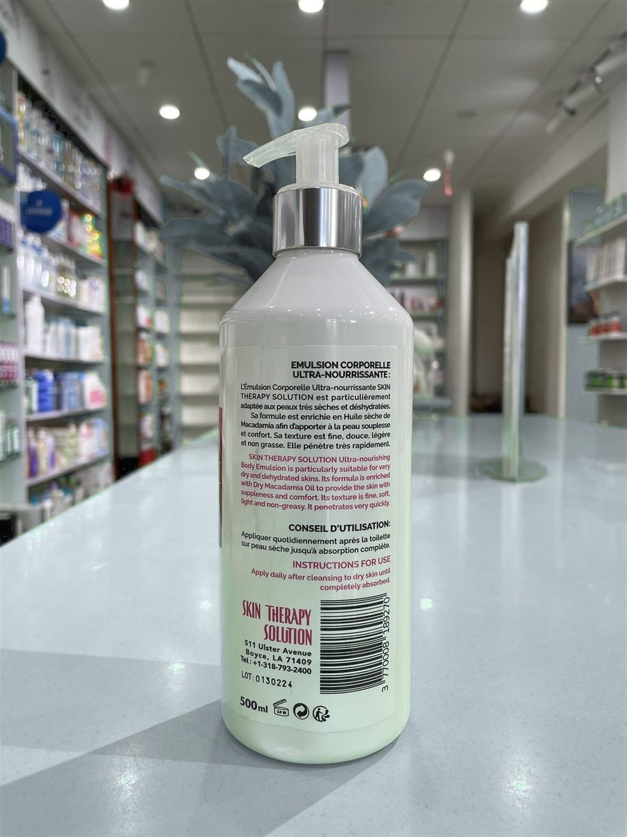 L'émulsion corporelle ultra nourrissante, geste Restore