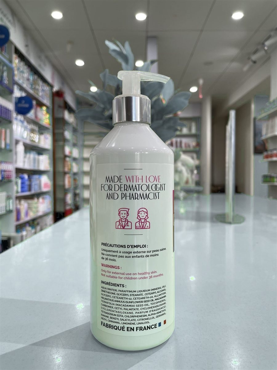 Émulsion corporelle ultra nourrissante, texture enveloppante